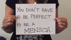 be a mensch